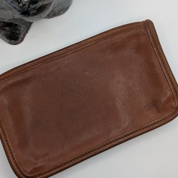 vintage Coach 2 Piece Bundle  Small Pouch And Wallet - Picture 6 of 10
